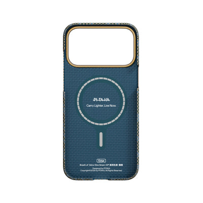 Pitaka Ultra-Slim Case With PitaTap Camera Control for iPhone 17 Pro - Breath of Veins