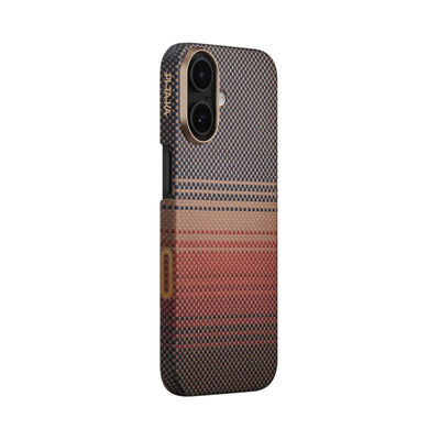 Pitaka Aramid Fiber Ultra-Slim Case With PitaTap Camera Control for iPhone 17 - Sunset