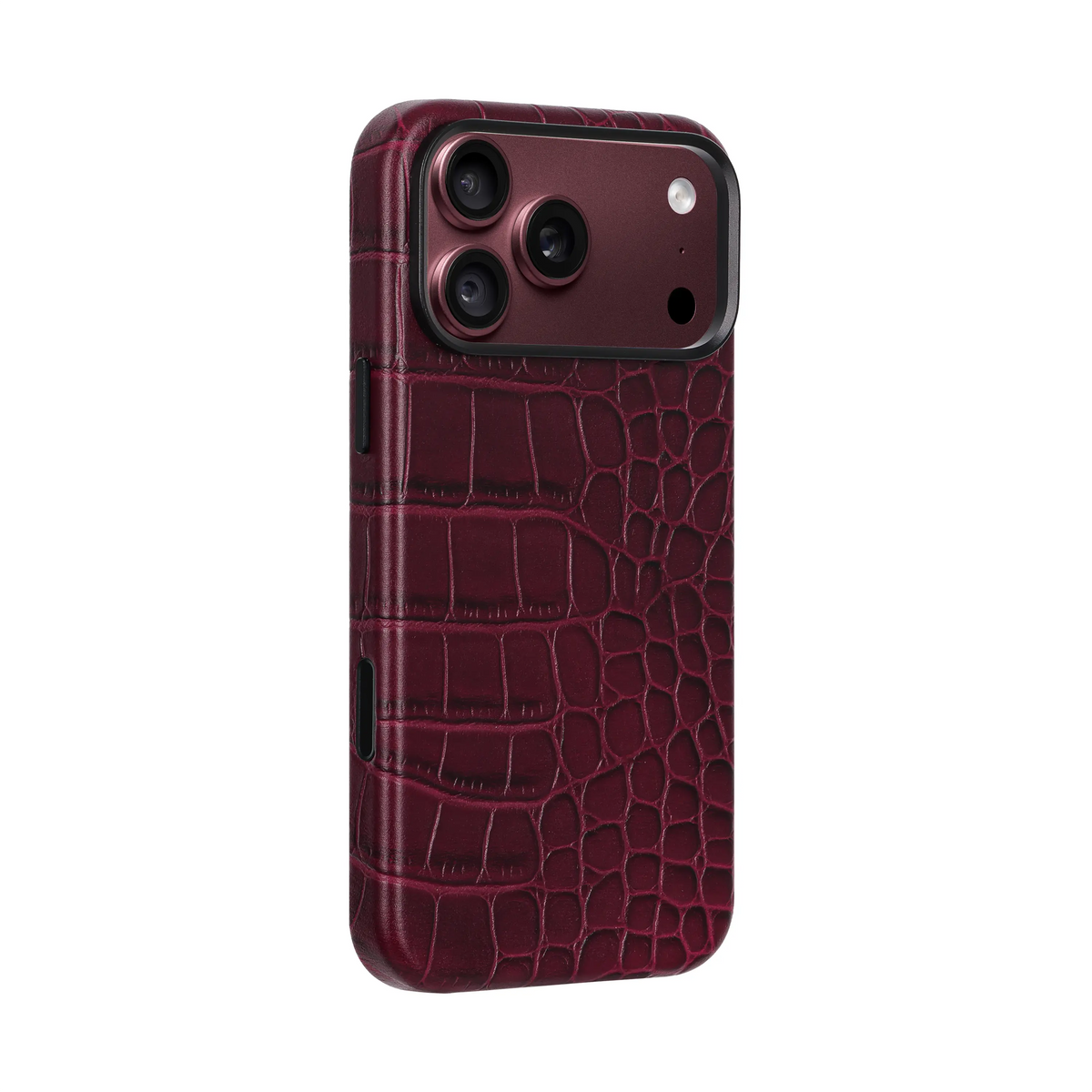 A-Case Genuine Leather Crocodile Pattern Case for iPhone 18 Pro Max – Javan