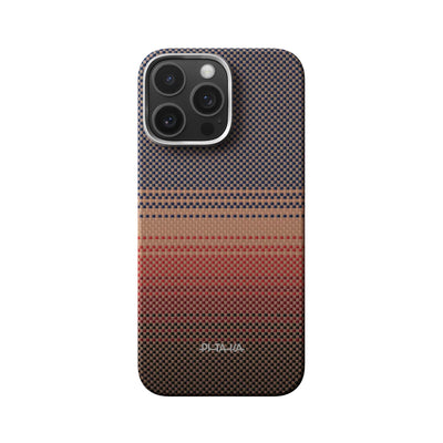 Pitaka Tactile Woven Case With PitaTap Camera Control for iPhone 16 Pro Max - Sunset