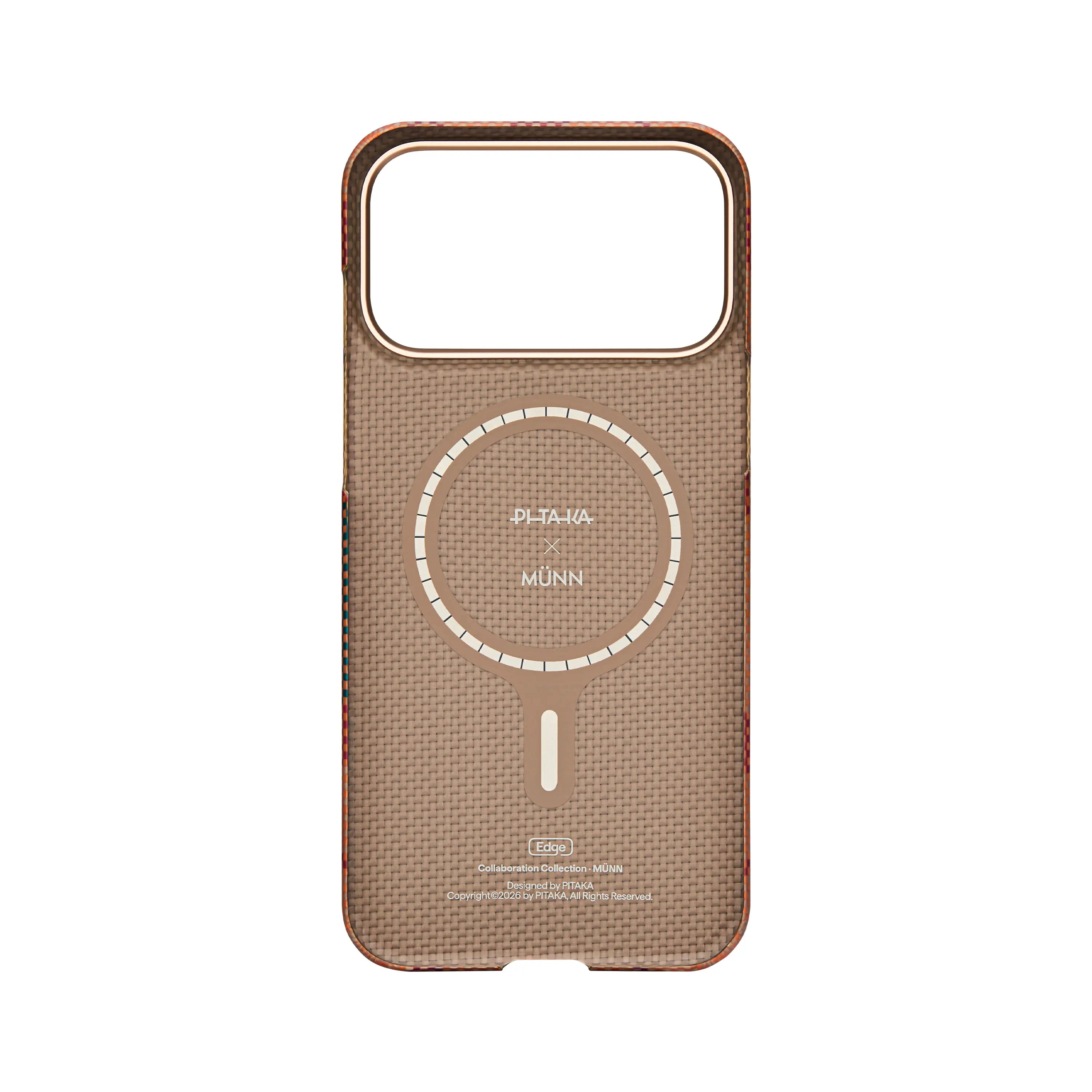 Pitaka Ultra-Slim Case With PitaTap Camera Control for iPhone 17 Pro - Cloud Dusk