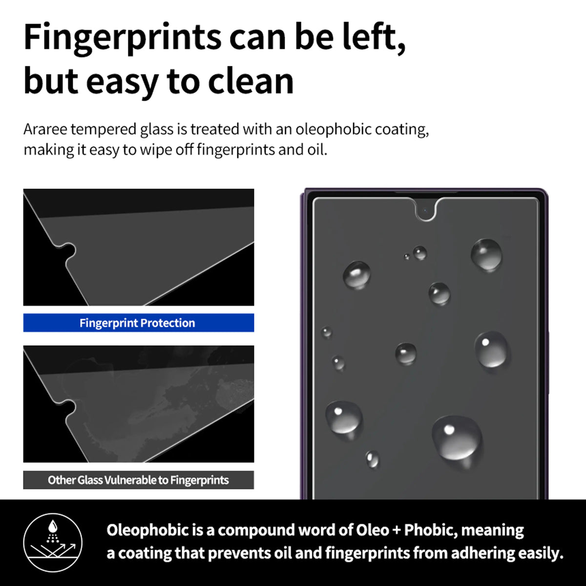 Araree Core Screen Protector 2 Pack For Galaxy Z Fold 8 Ultra - Privacy