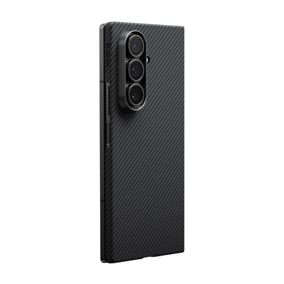Pitaka Z Fold 7 Fusion Weaving Case With Ultra-Slim Touch - Black/Gray