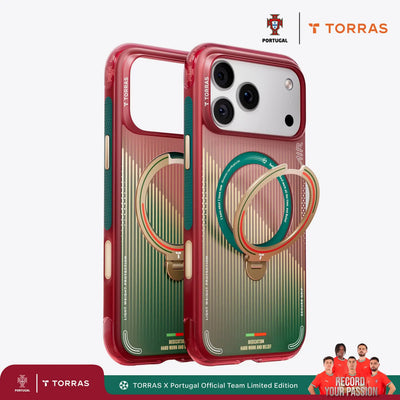 Torras Ostand Q3 Air Case With Stand for iPhone 17 Pro - Portuguese