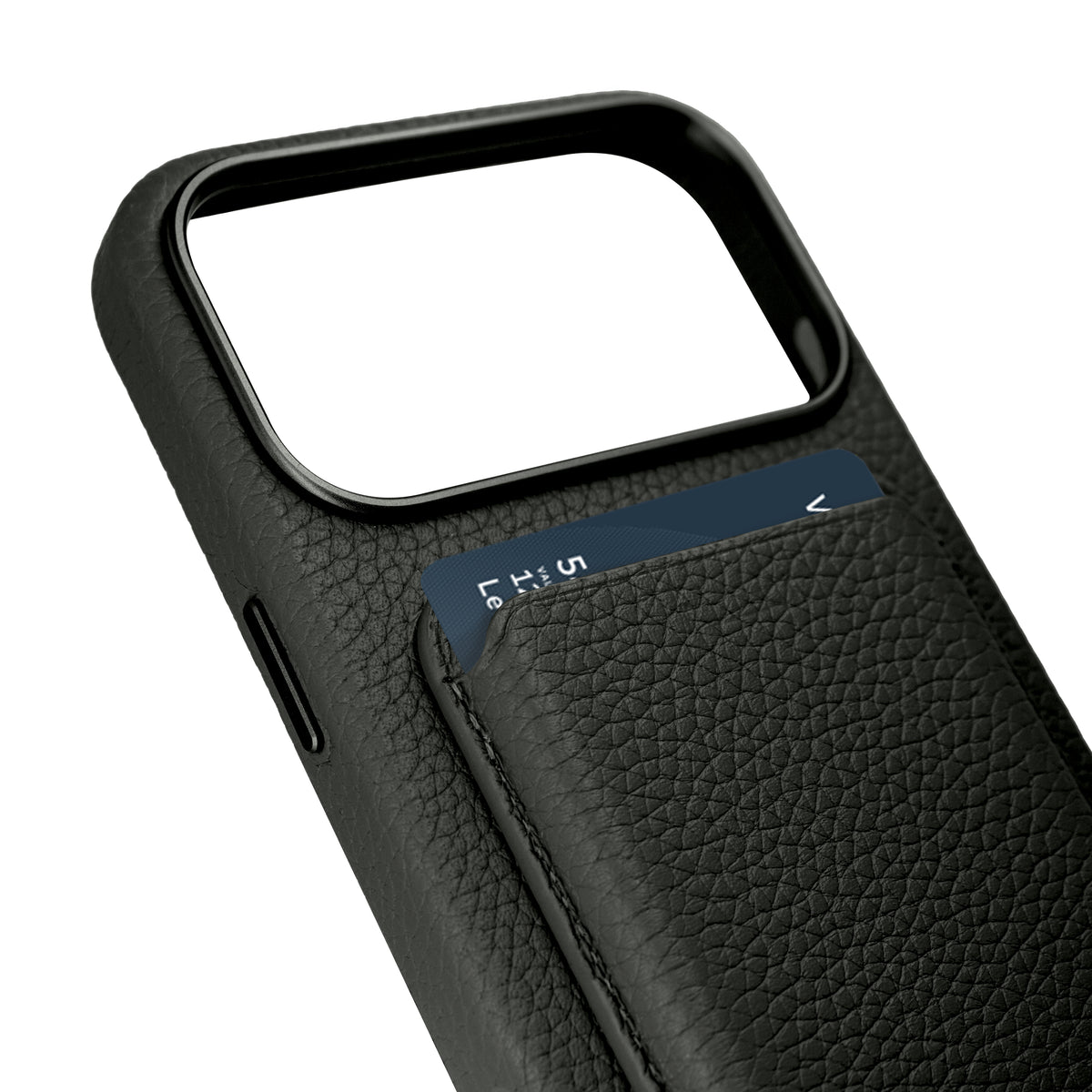 A-Case Genuine Leather Premium Magnetic Card Holder - Amur