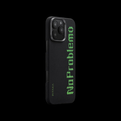 Aries Collaborative Luminous Case Tactile Woven Case for iPhone 16 Pro Max - No Problemo