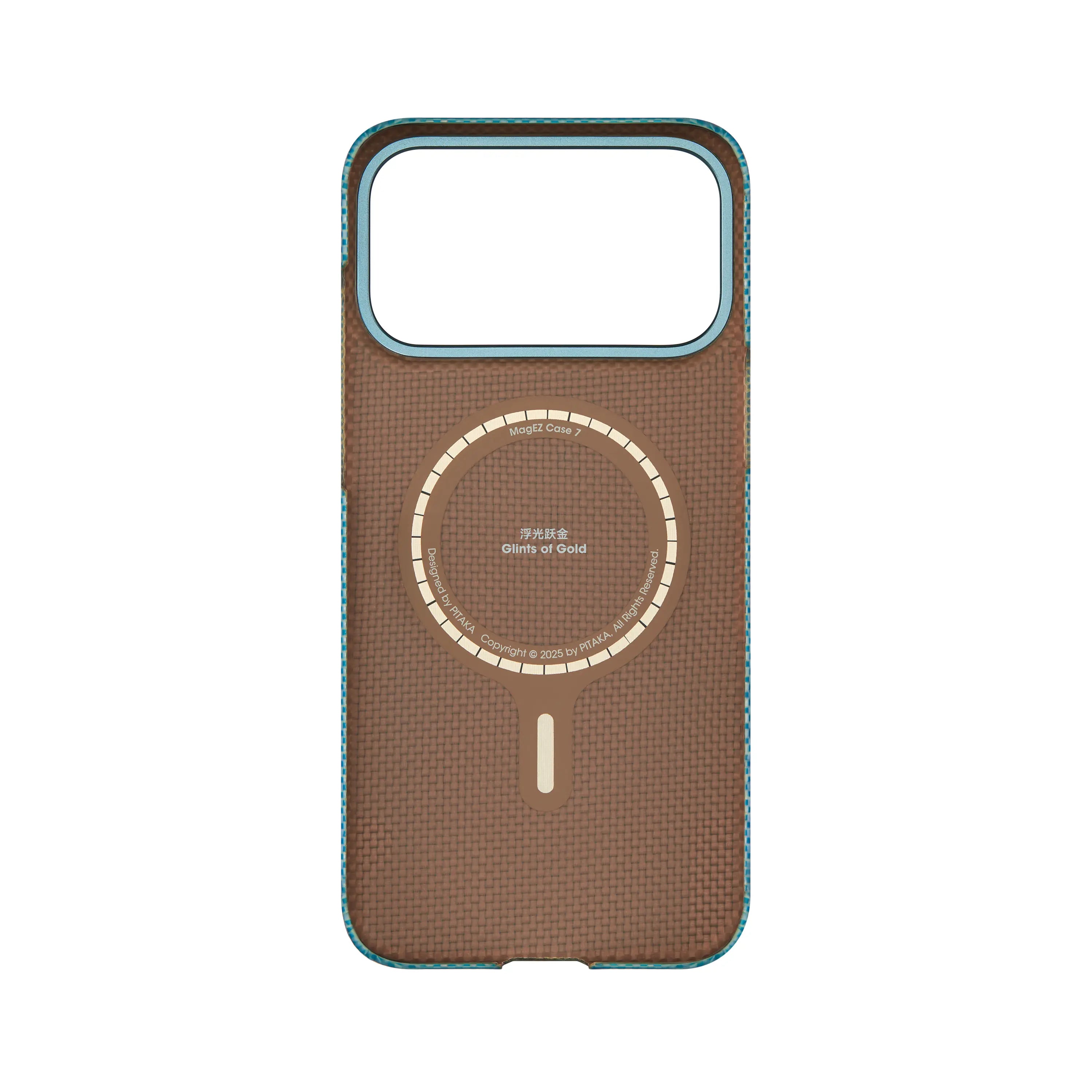 Pitaka Aramid Ultra-Slim Case With PitaTap for iPhone 17 Pro - Lucid Blue