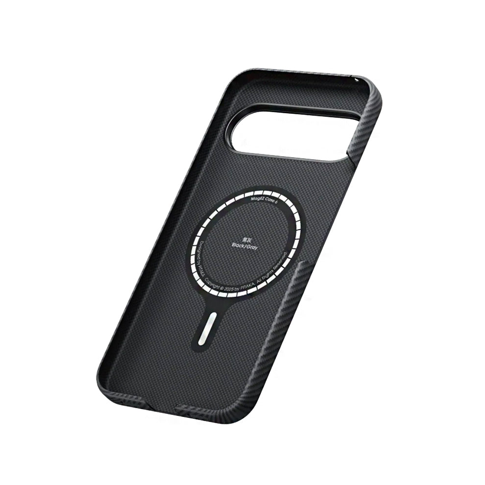 Pitaka Ultra-Slim Case for Google Pixel 10 and 10 Pro - Black/Gray