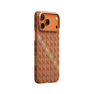 Pitaka Ultra-Slim Case With PitaTap Camera Control for iPhone 17 Pro Max - Amber