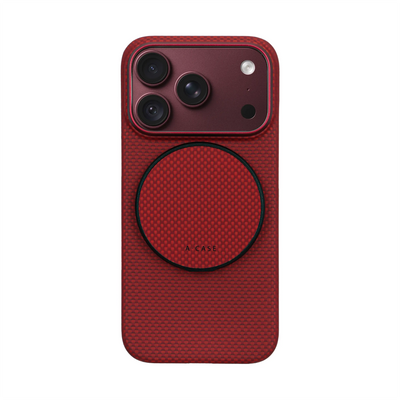 A-Case Aramid Fiber Phone Case With Grip 2 in 1 For iPhone 18 Pro Max - Desen