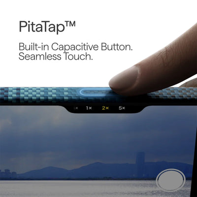 Pitaka Aramid FIber Ultra-Slim Case With PitaTap Camera Control for iPhone 17 - Moonrise