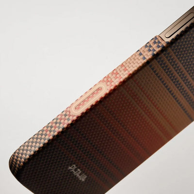 Pitaka Tactile Woven Case With PitaTap Camera Control for iPhone 16 Pro Max - Sunset