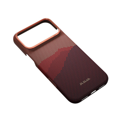 Pitaka Ultra-Slim Case With PitaTap Camera Control for iPhone 17 Pro - Autumn Dusk
