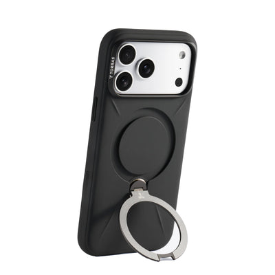 Torras Ostand Q3 Silicone for iPhone 17 Series - Black