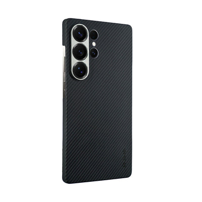Pitaka Tactile Woven Case for Samsung S25 Ultra - Black/Gray
