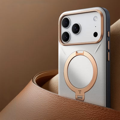 Torras Ostand Q3 VegSkin for iPhone 17 Series - Gray