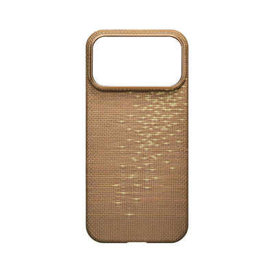 Pitaka Aramid Ultra-Slim Case With PitaTap for iPhone 17 Pro - Golden Glint