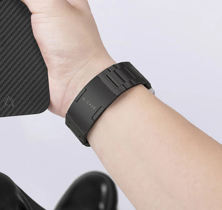 A-Case Apple Watch Steel Band - Amanos