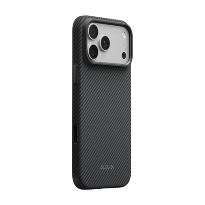 Pitaka Ultra-Guard Case With PitaTap Camera Control for iPhone 18 Pro Max - Black/Gray