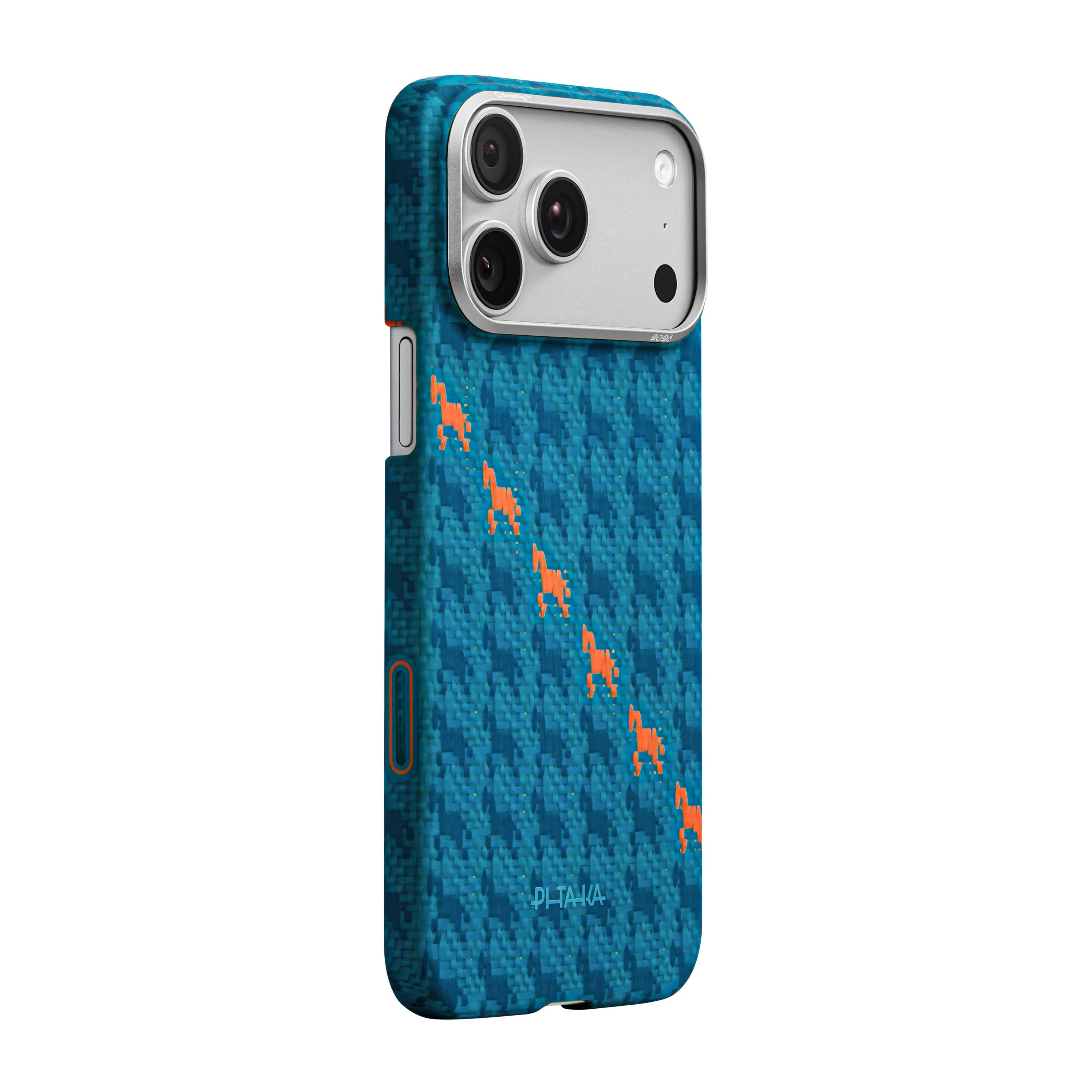 Pitaka Ultra-Slim Case With PitaTap Camera Control for iPhone 17 Pro - Indigo