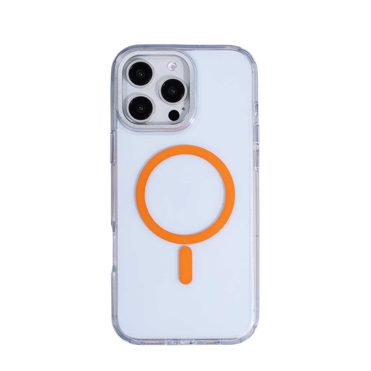 Le Prius Bali Clear Case For iPhone 16 Series - Rainbow
