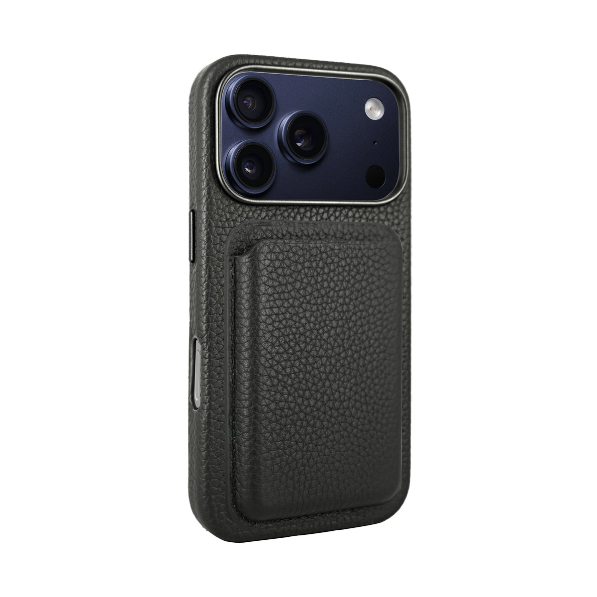 A-Case Genuine Leather Premium Magnetic Card Holder - Amur