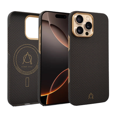 A-Case Aramid Fiber Slim Case For iPhone 16 Pro Max - Desen