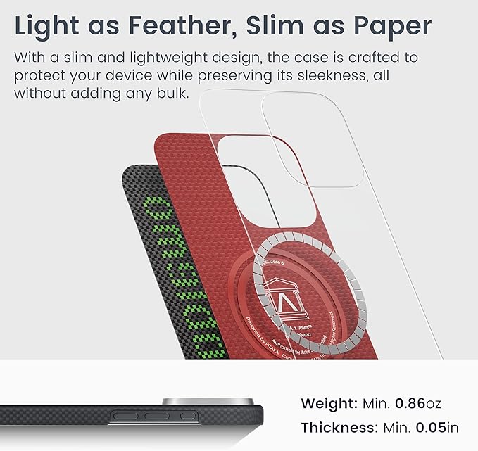 Aries Collaborative Luminous Case Tactile Woven Case for iPhone 16 Pro Max - No Problemo