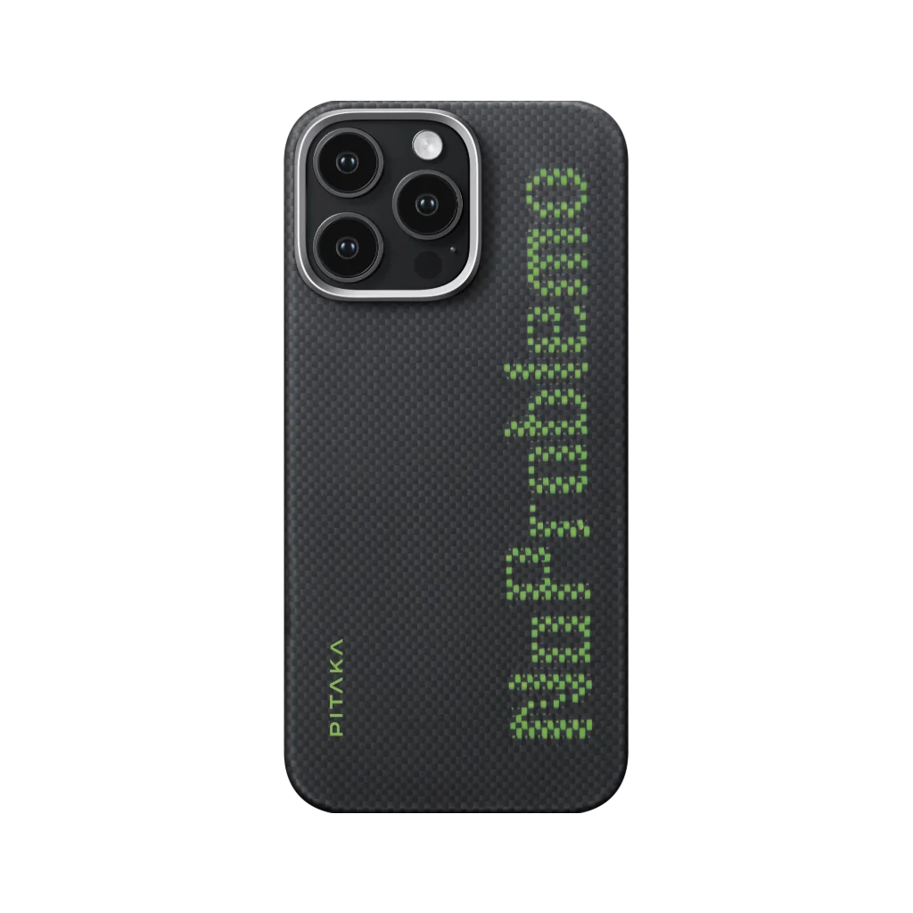 Aries Collaborative Luminous Case Tactile Woven Case for iPhone 16 Pro - No Problemo
