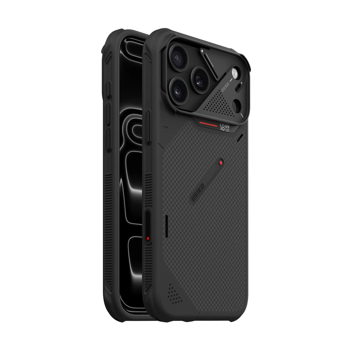 Aulumu Ultra-Slim Shockproof Aramid Fiber Case With Camera Control Cover for iPhon 18 Pro Max - A18