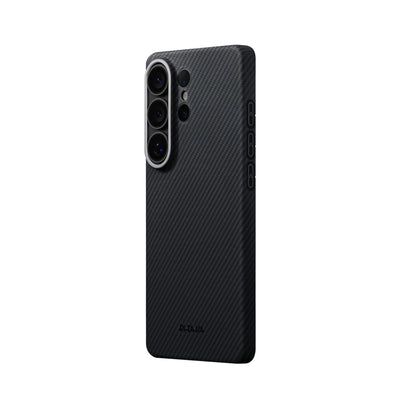 Pitaka Tactile Woven Case for Samsung S26 Ultra - Black/Gray