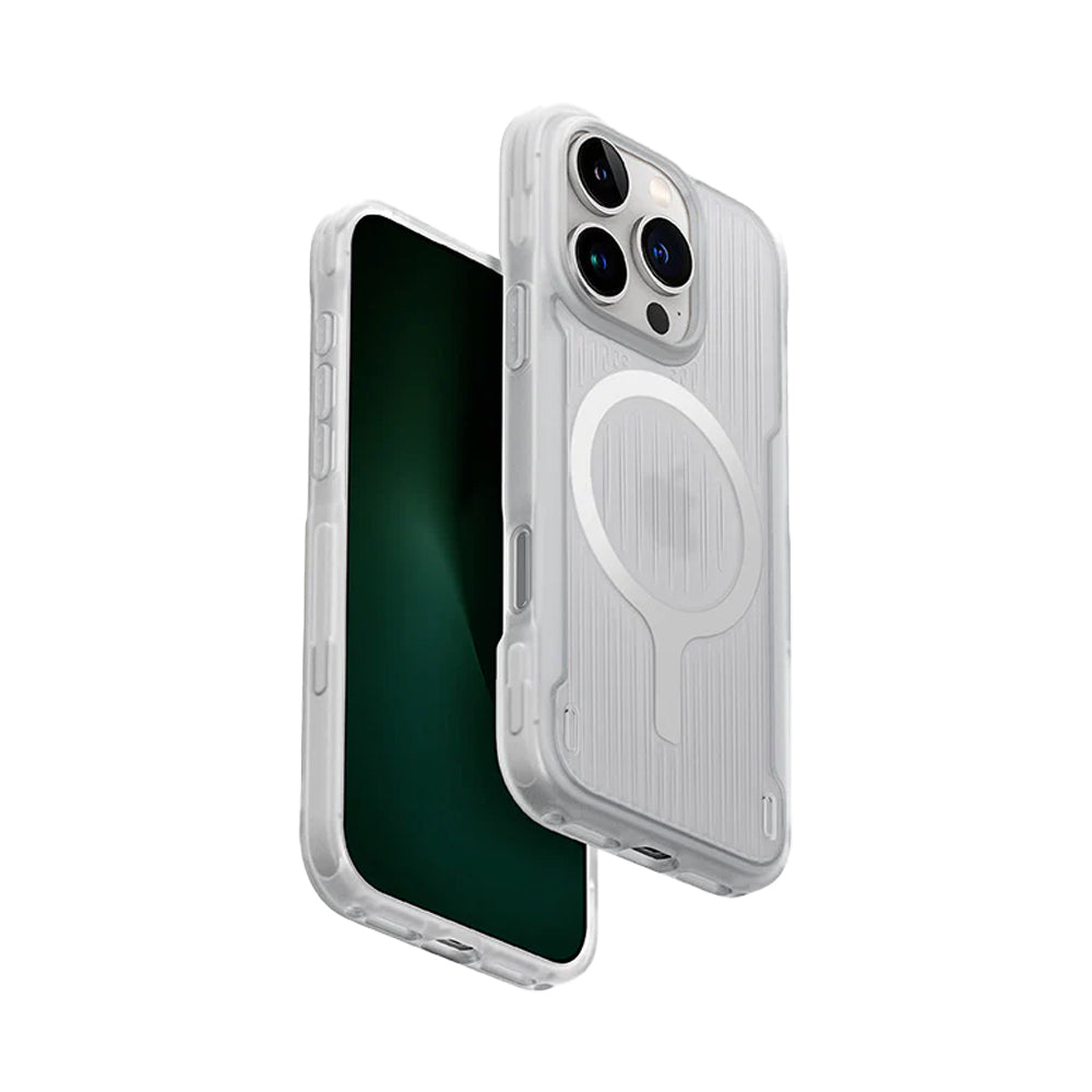 Combat Active Luminous Triple-Layered Rugged Protective For iPhone 16 Series-Clear
