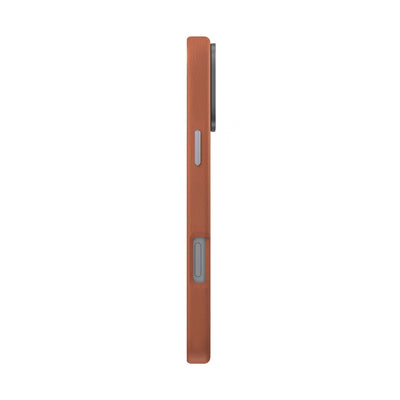 Uniq Lyden Vegan Leather Case For iPhone 16 Series - Dark Peach