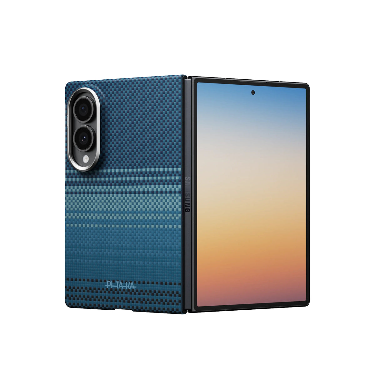 Pitaka Z Fold 8 Fusion Weaving Case With Ultra-Slim Touch - Moonrise