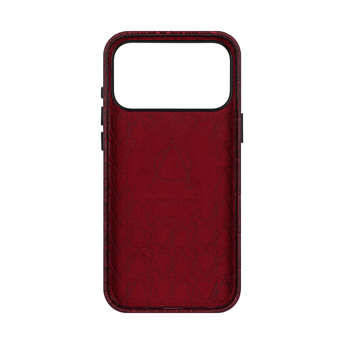 A-Case Genuine Leather Crocodile Pattern Case for iPhone 18 Pro Max – Javan