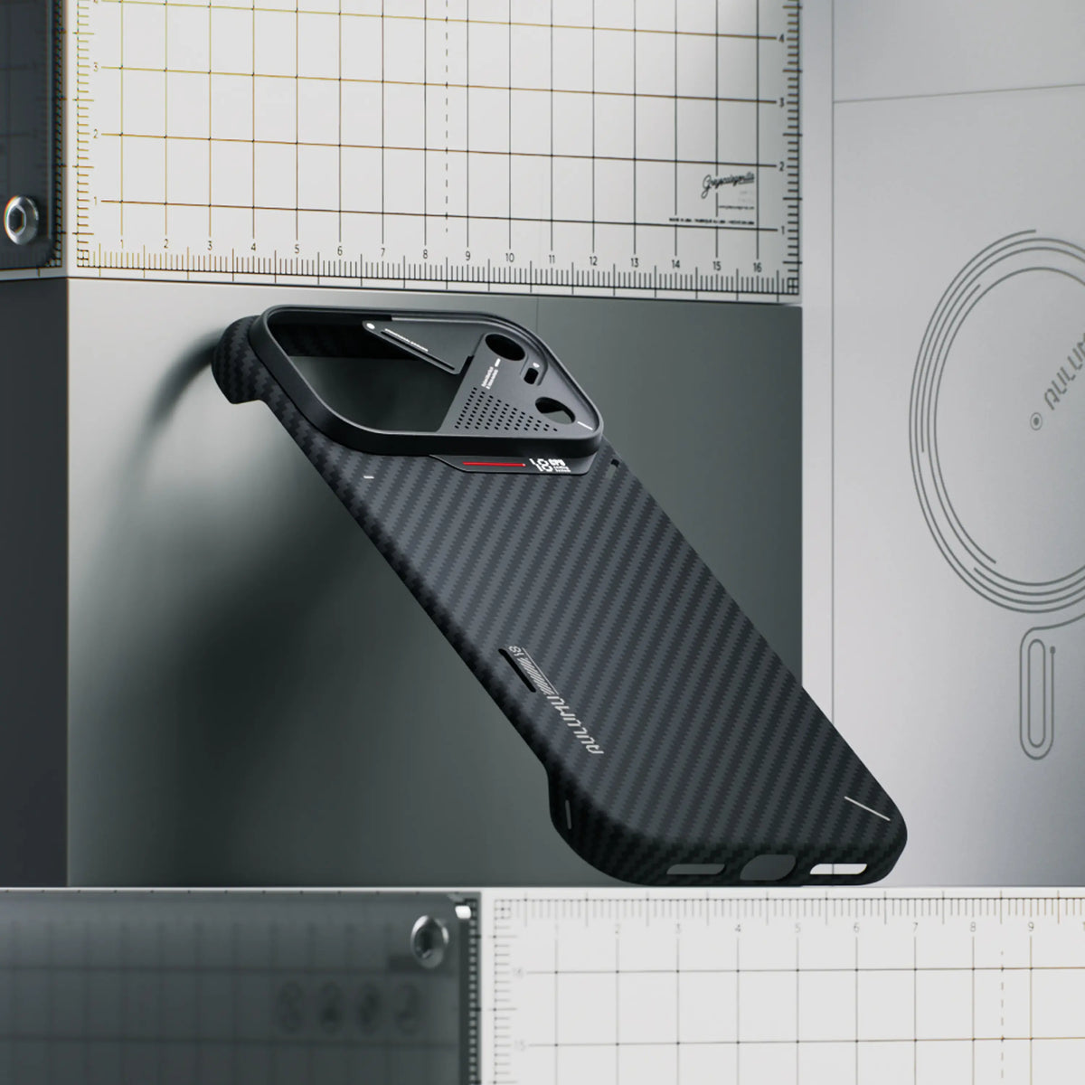 Aulumu Ultra Slim Aramid Fiber Case for iPhone 18 Pro Max - A18