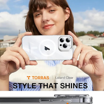 Magnetic iPhone 15 Pro Case -Clear