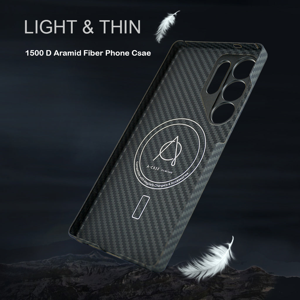 A-Case Kavar Aramid Fiber Case for Galaxy S25 Ultra 1500D - Kavar