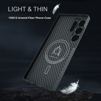 A-Case Kavar Aramid Fiber Case for Galaxy S25 Ultra 1500D - Kavar