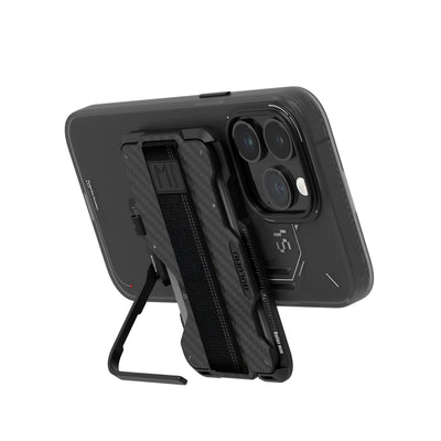 Aulumu Multi-Tool Magnetic Metal Wallet Carbon Fiber Cover MagSafe - G03