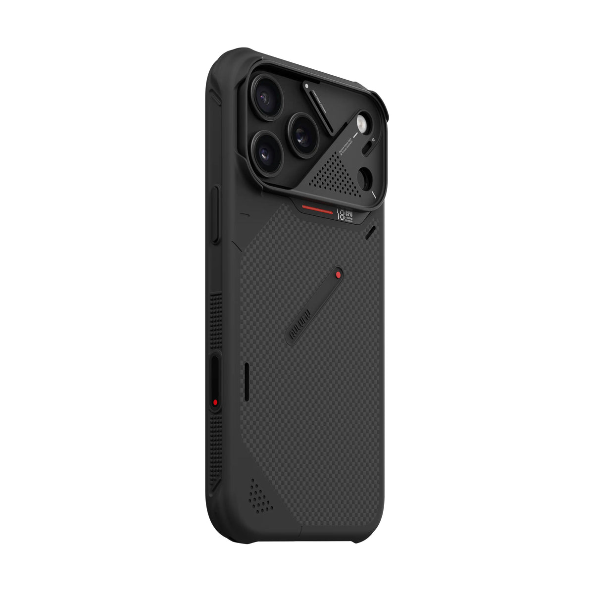 Aulumu Ultra-Slim Shockproof Aramid Fiber Case With Camera Control Cover for iPhon 18 Pro Max - A18