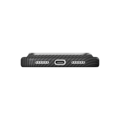 Pitaka Ultra-Slim Case With PitaTap Camera Control for iPhone 18 Pro Max - Black/Gray