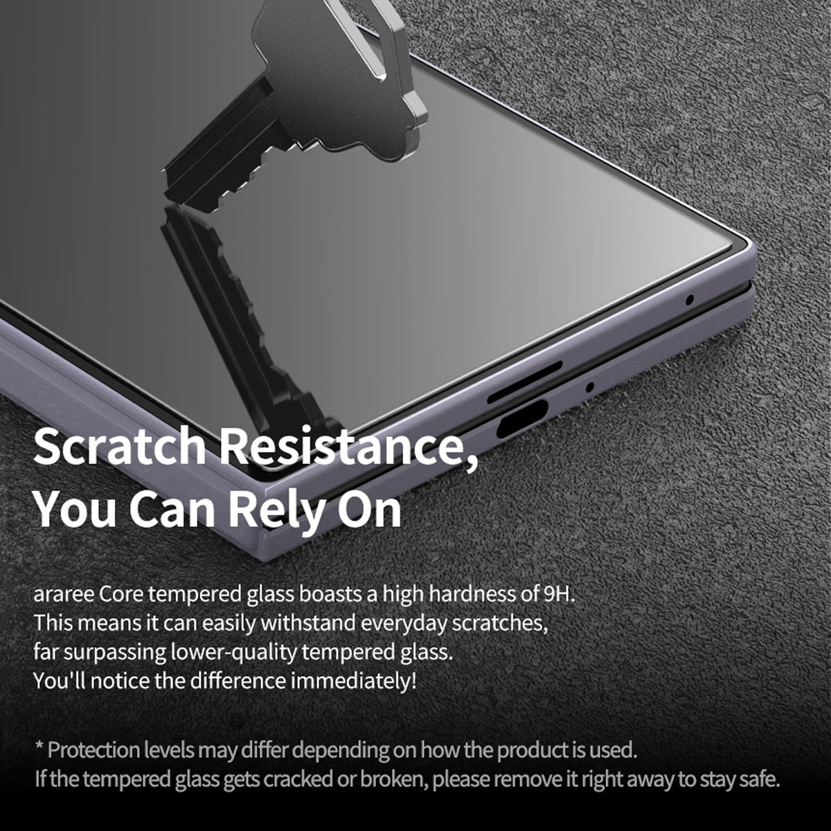 Araree Core Screen Protector 2 Pack For Z Fold 8 - Clear