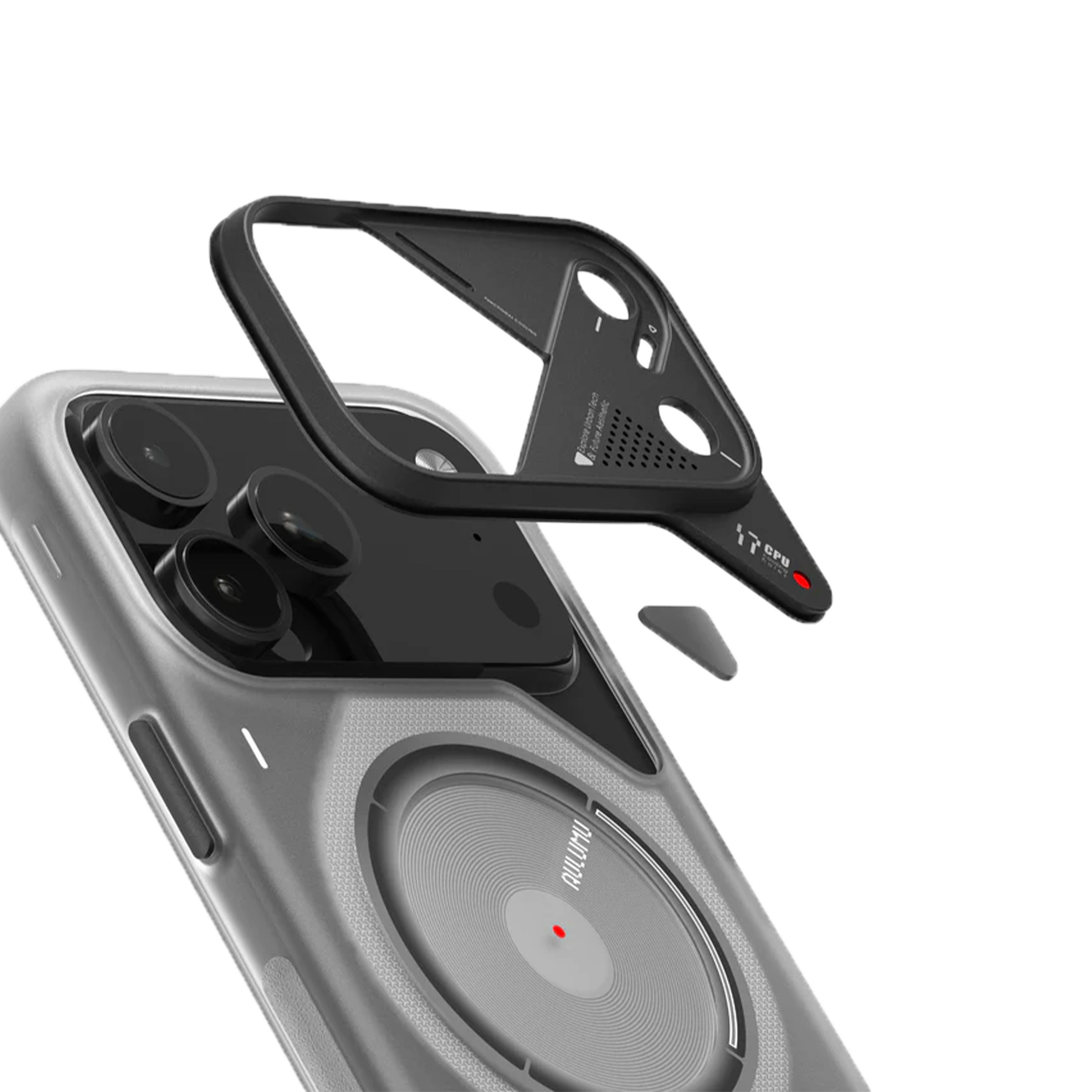 Aulumu Frosted Case Subtle Glowing for iPhone 17 Pro Max - A17