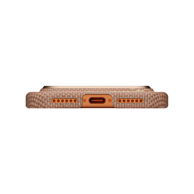 Pitaka Aramid Ultra-Slim Case With PitaTap for iPhone 17 Pro - Golden Glint