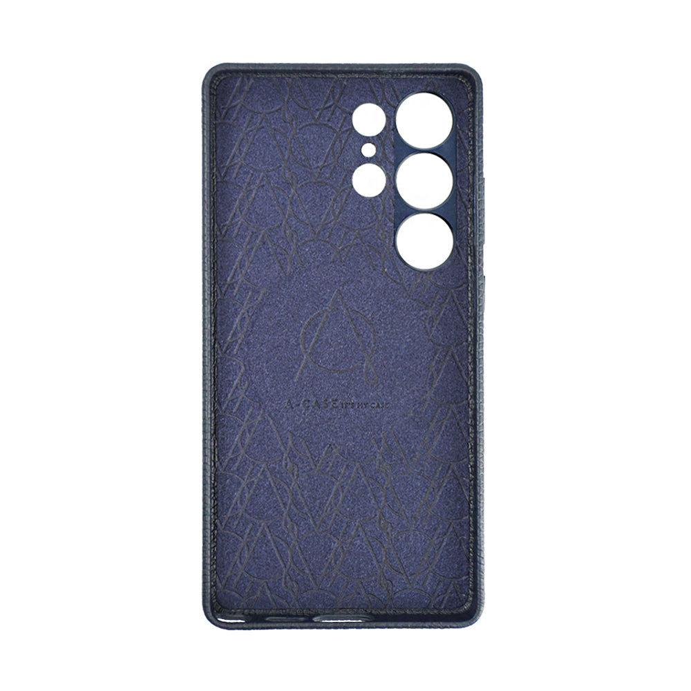 A-Case Genuine Leather Case For S25 Ultra With Strap - Amur Pro