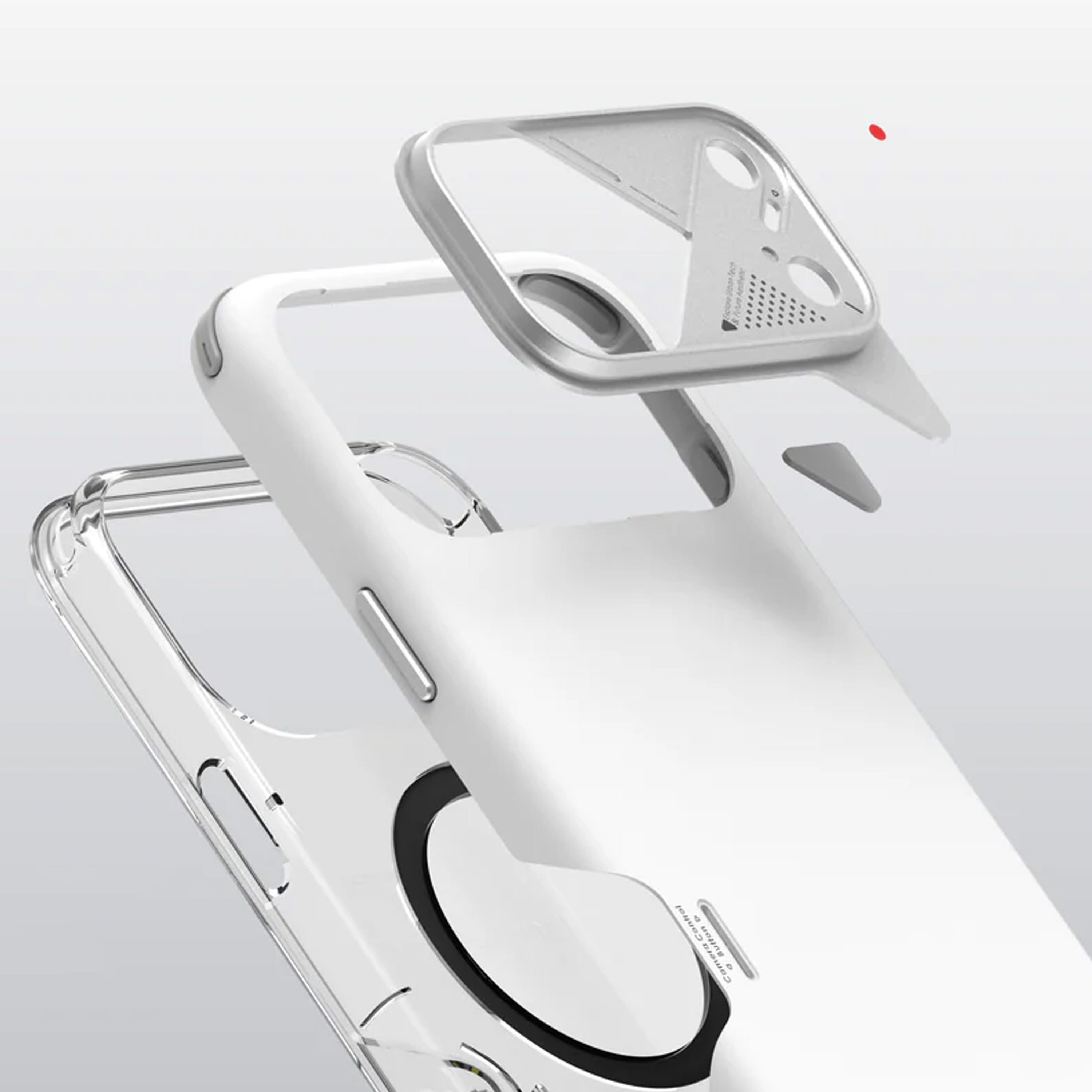 Aulumu Shockproof Case With Camera Control Cover for iPhone 17 Pro - A17