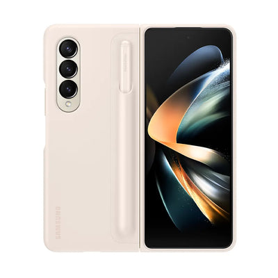 Galaxy Z Fold4 Standing Cover with Pen-Sand