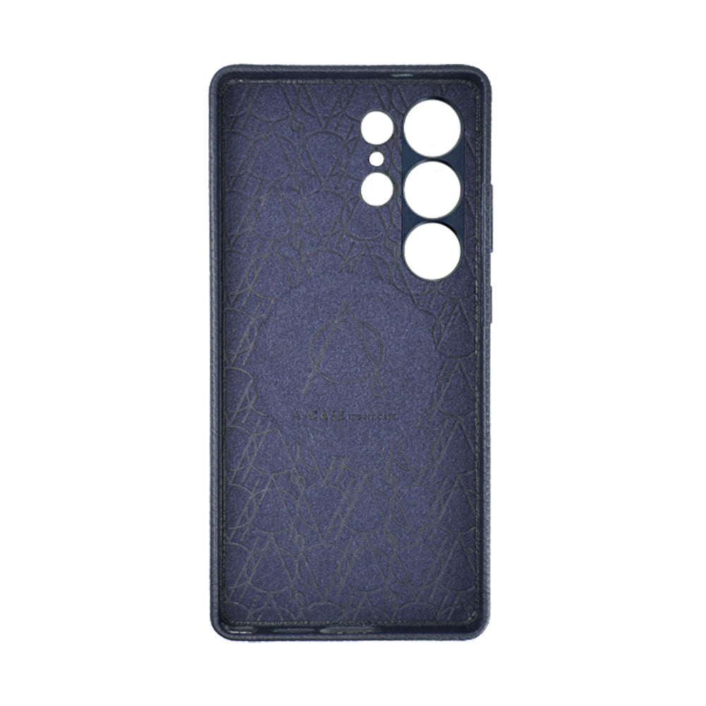 A-Case Genuine Leather Case For S25 Ultra With Strap - Amur Pro