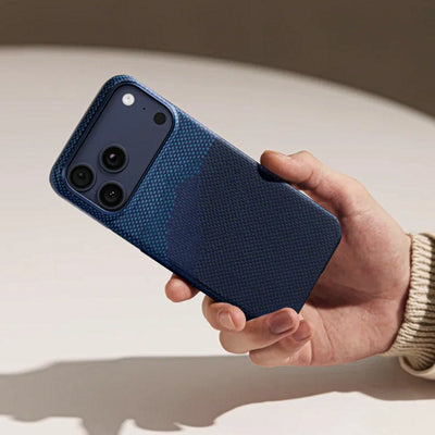 Pitaka Aramid Ultra-Slim Case With PitaTap for iPhone 17 Pro - Over The Horizon